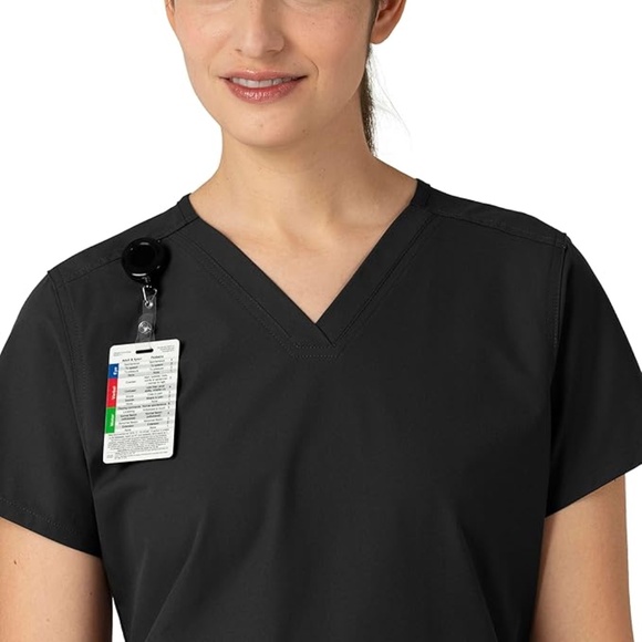 Carhartt Womens Force V-Neck 5-Pocket Top 5X - Picture 2 of 5